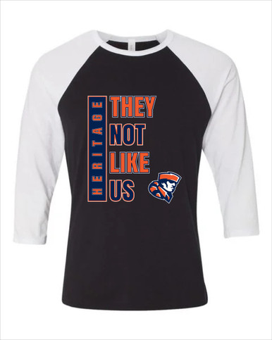 Heritage Pioneers They Not Like Us #1 Women's Baseball T-Shirt