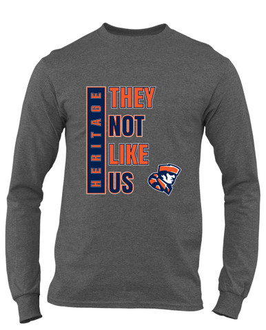 Heritage Pioneers They Not Like Us #1 Men's Premium LS T-Shirt