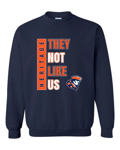 Heritage Pioneers They Not Like Us #1 Men's Sweatshirt