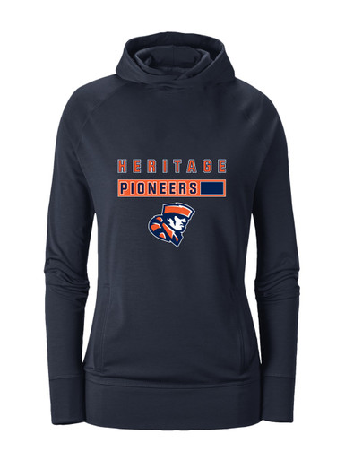 Heritage Pioneers Mascot #7 Women's Hoodie