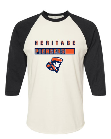 Heritage Pioneers Mascot #7 Men's Baseball T-Shirt