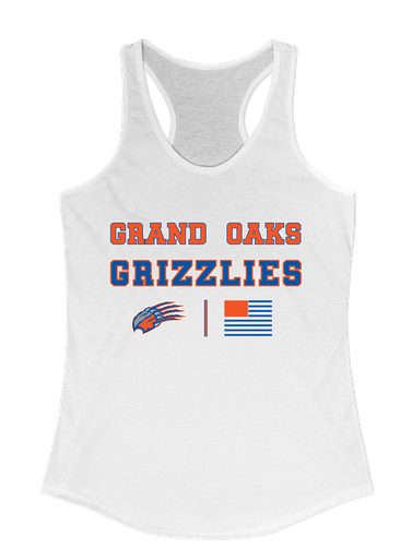 Grand Oaks Grizzlies Claw Spirit Flag Women's Tank Top