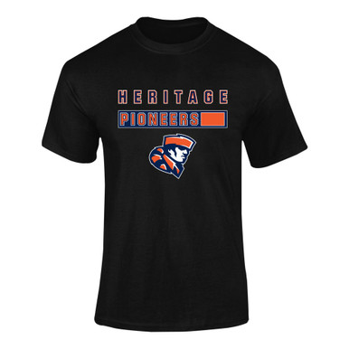 Heritage Pioneers Mascot #7 Men's SS T-Shirt