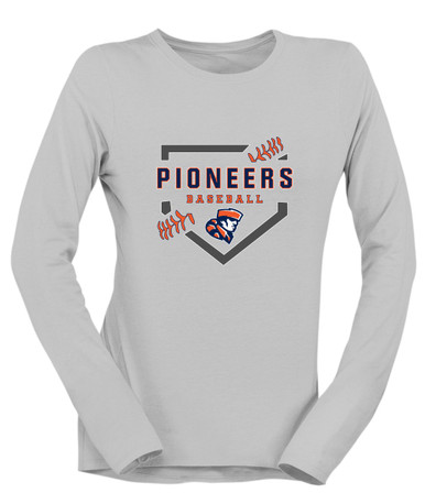 Heritage Pioneers Baseball #2 Women's LS T-Shirt