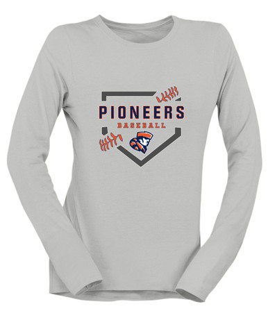 Heritage Pioneers Baseball #2 Women's Premium LS T-Shirt