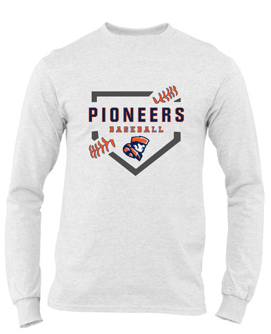 Heritage Pioneers Baseball #2 Men's LS T-Shirt