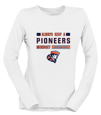 Heritage Pioneers Mindset Women's Premium LS T-Shirt