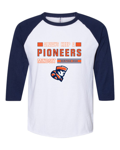 Heritage Pioneers Mindset Men's Baseball T-Shirt