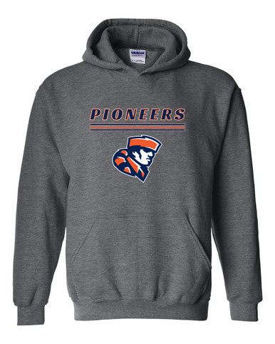 Heritage Pioneers Mascot #8 Men's Hoodie