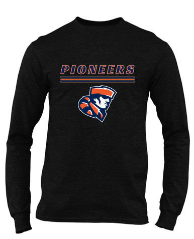 Heritage Pioneers Mascot #8 Men's LS T-Shirt