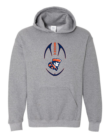 Heritage Pioneers Football #4 Men's Hoodie