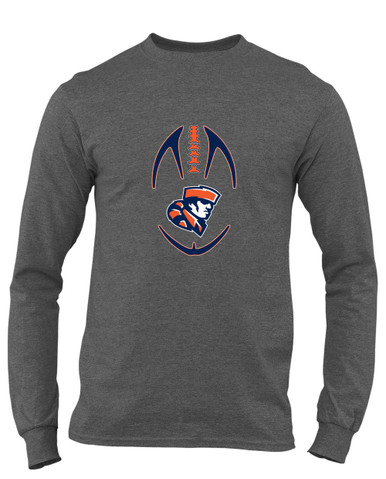 Heritage Pioneers Football #4 Men's LS T-Shirt