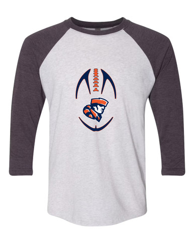 Heritage Pioneers Football #4 Men's Baseball T-Shirt