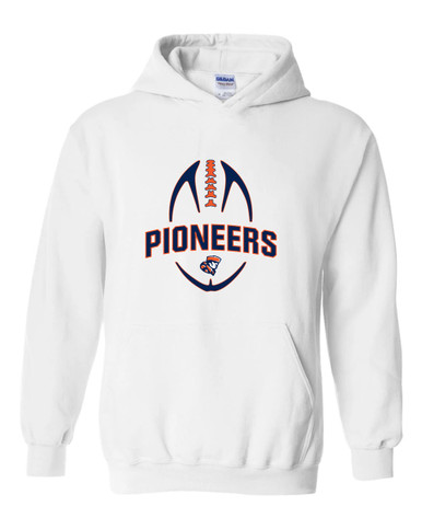 Heritage Pioneers Football #5 Men's Hoodie