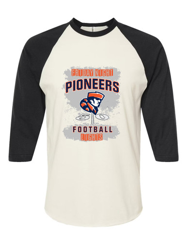Heritage Pioneers Football #6 Men's Baseball T-Shirt