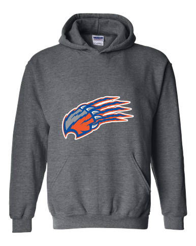 Grand Oaks Grizzlies Claw Mascot #1 Men's Hoodie