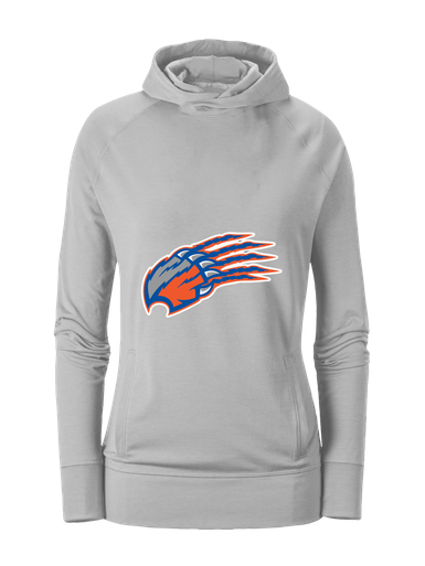Grand Oaks Grizzlies Claw Mascot #1 Women's Hoodie