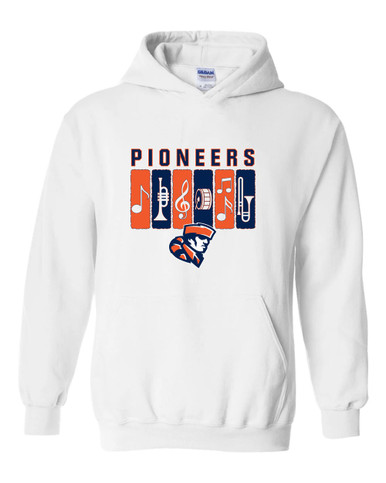 Heritage Pioneers Band # 2 Men's Hoodie