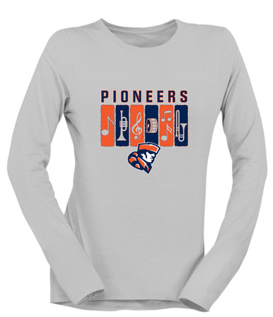Heritage Pioneers Band # 2 Women's LS T-Shirt