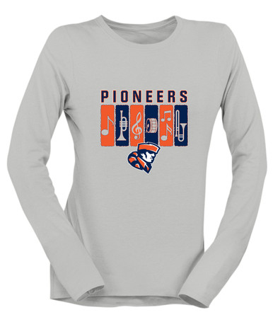 Heritage Pioneers Band # 2 Women's Premium LS T-Shirt