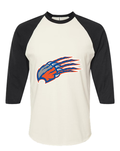Grand Oaks Grizzlies Claw Mascot #1 Men's Baseball T-Shirt