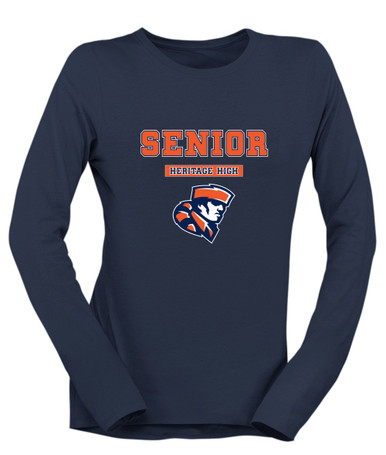 Heritage Pioneers Senior #2 Women's LS T-Shirt