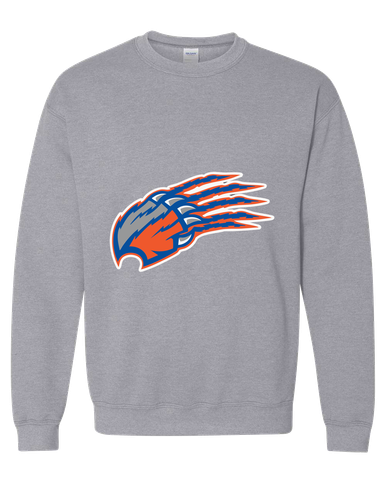 Grand Oaks Grizzlies Claw Mascot #1 Men's Sweatshirt