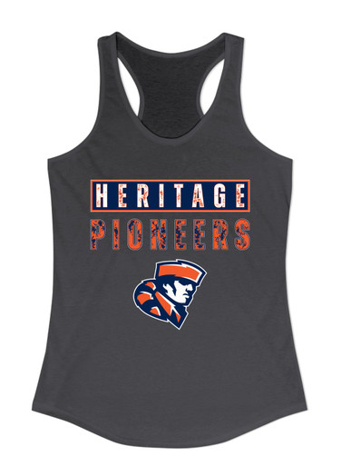 Heritage Pioneers Mascot #9 Women's Tank Top