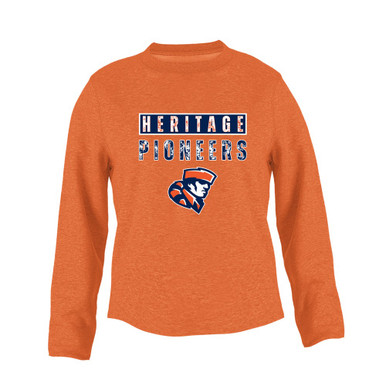 Heritage Pioneers Mascot #9 Women's Sweatshirt