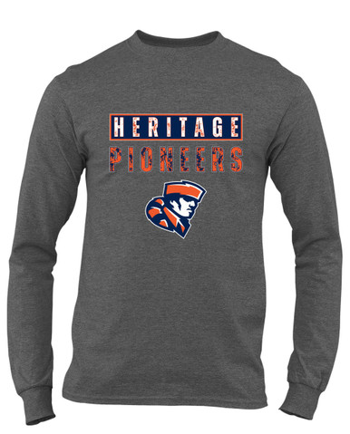 Heritage Pioneers Mascot #9 Men's Premium LS T-Shirt