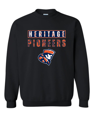 Heritage Pioneers Mascot #9 Men's Sweatshirt