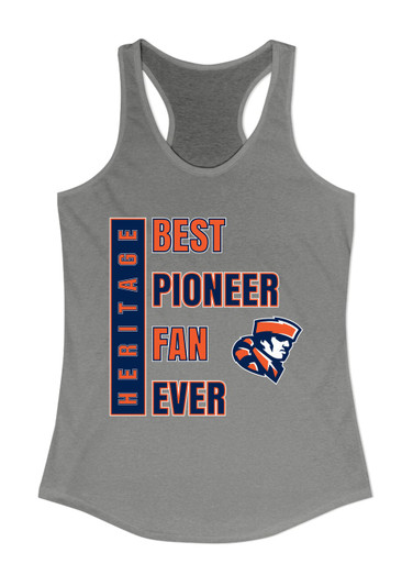 Heritage Pioneers Best Pioneer Fan Women's Tank Top