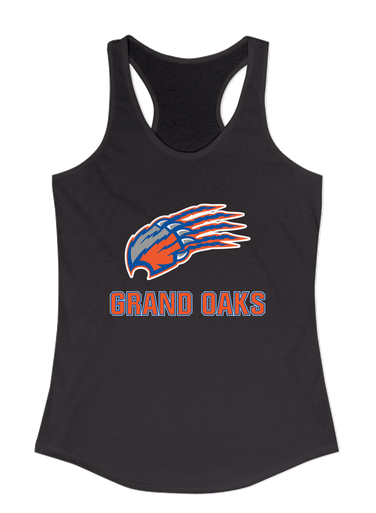 Grand Oaks Grizzlies Claw Mascot #2 Women's Tank Top