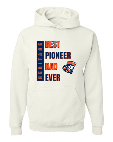 Heritage Pioneers Best Pioneer Dad Men's Premium Hoodie