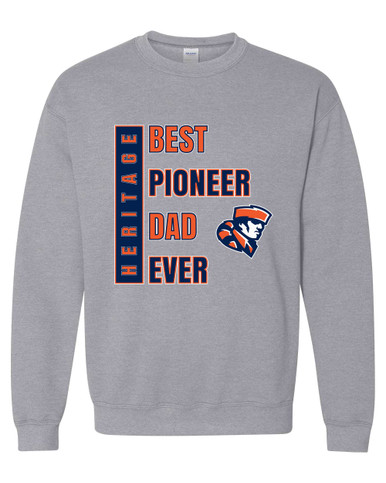 Heritage Pioneers Best Pioneer Dad Men's Sweatshirt