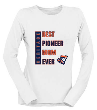 Heritage Pioneers Best Pioneer Mom Women's Premium LS T-Shirt