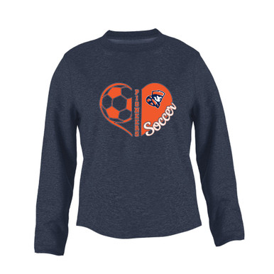 Heritage Pioneers Heart Soccer Women's Sweatshirt