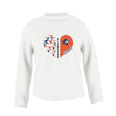 Heritage Pioneers Heart Band Women's Sweatshirt