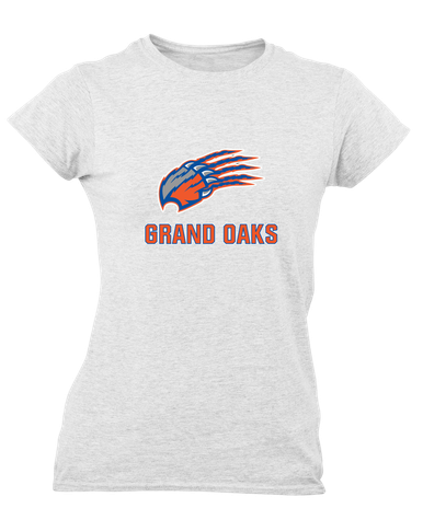 Grand Oaks Grizzlies Claw Mascot #2 Women's SS T-Shirt
