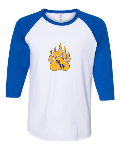 Northwest Grizzlies Mascot #1 Women's Baseball T-Shirt