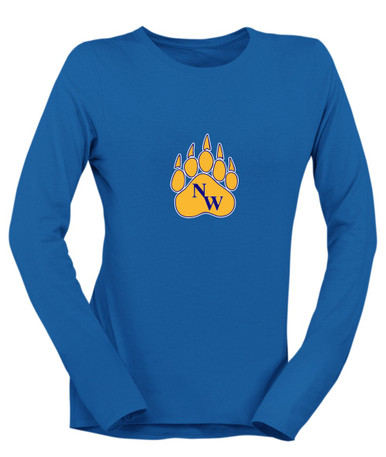 Northwest Grizzlies Mascot #1 Women's Premium LS T-Shirt