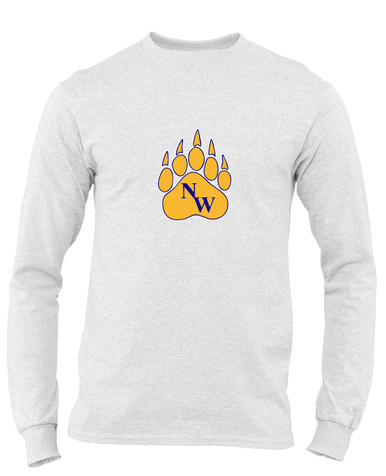 Northwest Grizzlies Mascot #1 Men's LS T-Shirt