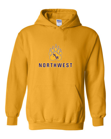Northwest Grizzlies Mascot #2 Men's Hoodie
