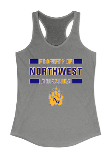 Northwest Grizzlies Property Of Women's Tank Top