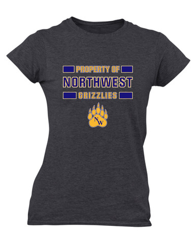 Northwest Grizzlies Property Of Women's SS T-Shirt