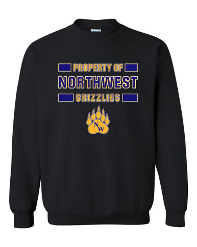 Northwest Grizzlies Property Of Men's Sweatshirt