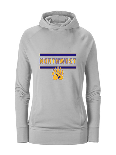 Northwest Grizzlies Mascot #4 Women's Hoodie