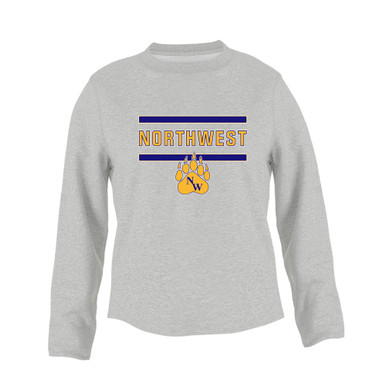 Northwest Grizzlies Mascot #4 Women's Sweatshirt