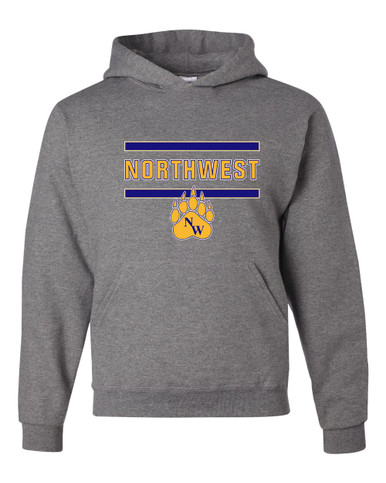 Northwest Grizzlies Mascot #4 Men's Premium Hoodie