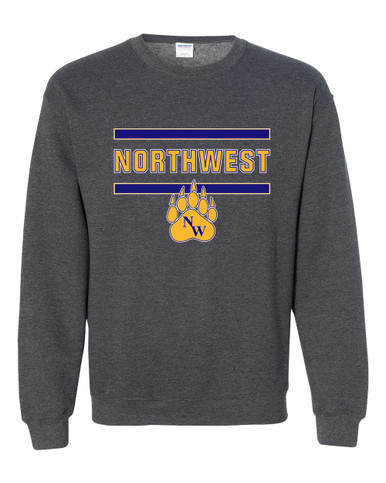 Northwest Grizzlies Mascot #4 Men's Sweatshirt